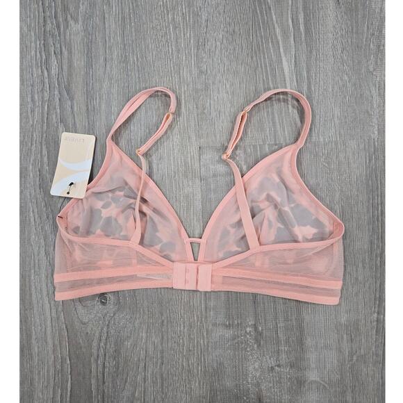NWT Lively Mesh Trim Retro Blooms Bralette size L - Picture 5 of 6